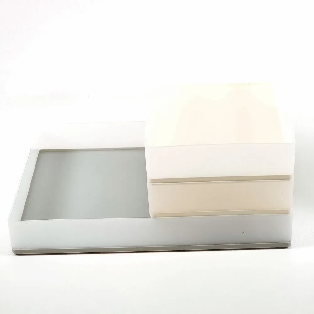7 Pieces Storage Tray Organizer Set From Target Gray Plastic Brand New‎